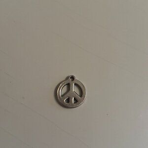 James Avery Peace Sign Charm Retired